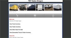 Desktop Screenshot of m.tntsalesoregon.com